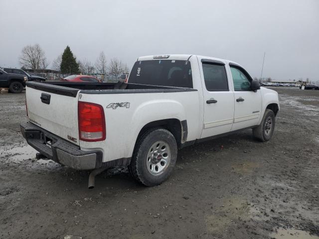 3GTP2VE75DG123550 - 2013 GMC SIERRA K1500 SLE WHITE photo 3