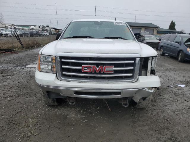 3GTP2VE75DG123550 - 2013 GMC SIERRA K1500 SLE WHITE photo 5