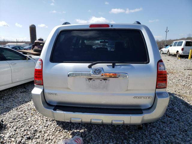 JTEZU14RX70097577 - 2007 TOYOTA 4RUNNER SR5 SILVER photo 6