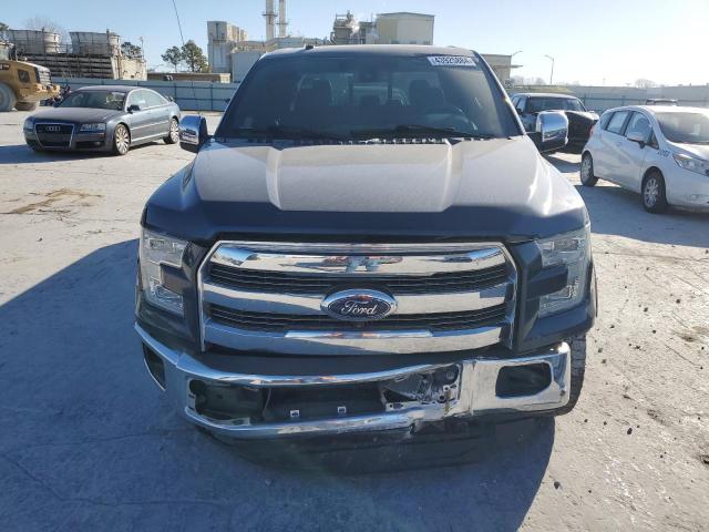 1FTEW1EG6GFA53826 - 2016 FORD F150 SUPERCREW BLUE photo 5