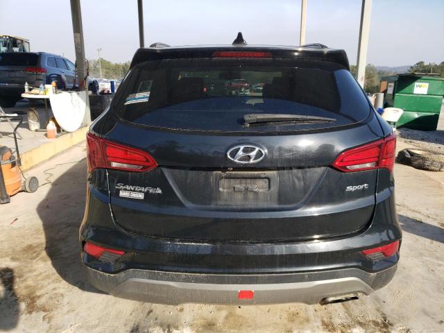 5XYZU3LB5HG472906 - 2017 HYUNDAI SANTA FE S BLACK photo 6