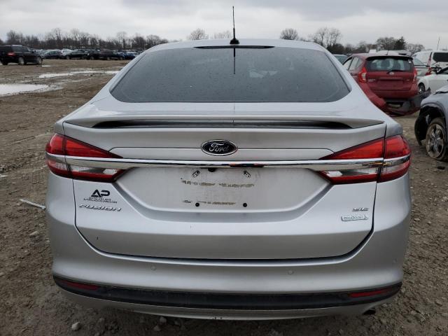 3FA6P0HDXJR224171 - 2018 FORD FUSION SE WHITE photo 6