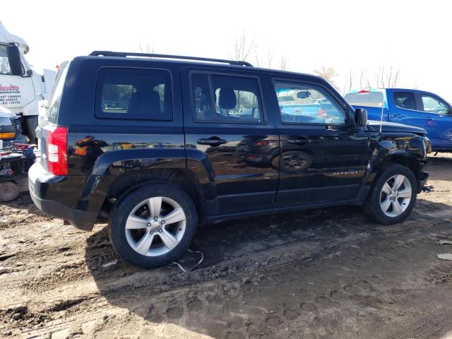 1C4NJRFB2ED713000 - 2014 JEEP PATRIOT LATITUDE BLACK photo 3