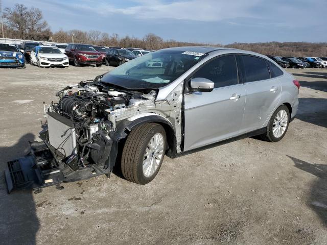 1FADP3J25JL246563 - 2018 FORD FOCUS TITANIUM SILVER photo 1