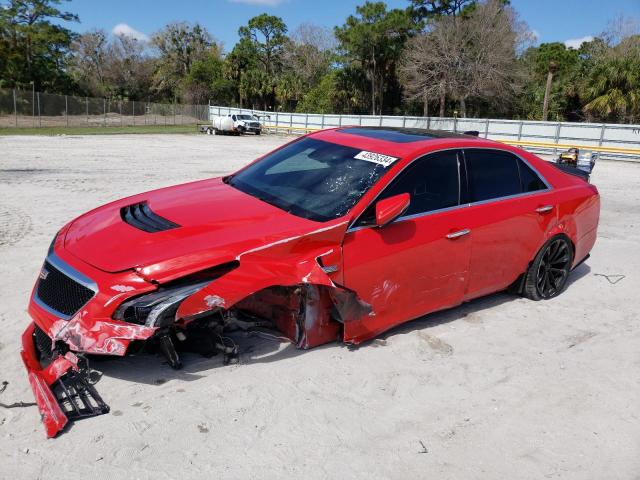 1G6A15S68K0143025 - 2019 CADILLAC CTS-V RED photo 1