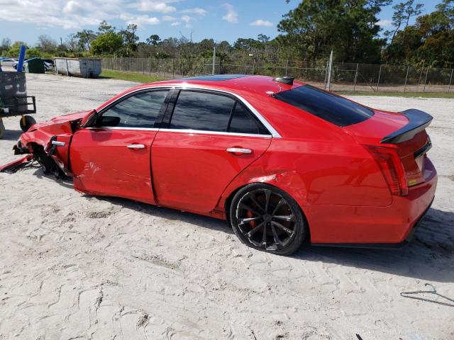 1G6A15S68K0143025 - 2019 CADILLAC CTS-V RED photo 2