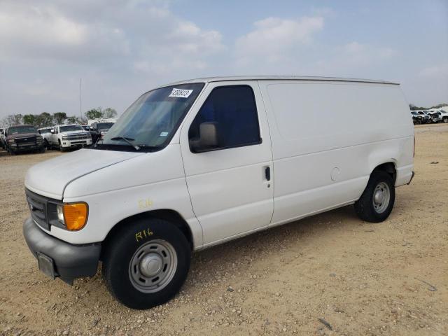 1FTRE14W54HA97863 - 2004 FORD ECONOLINE E150 VAN WHITE photo 1