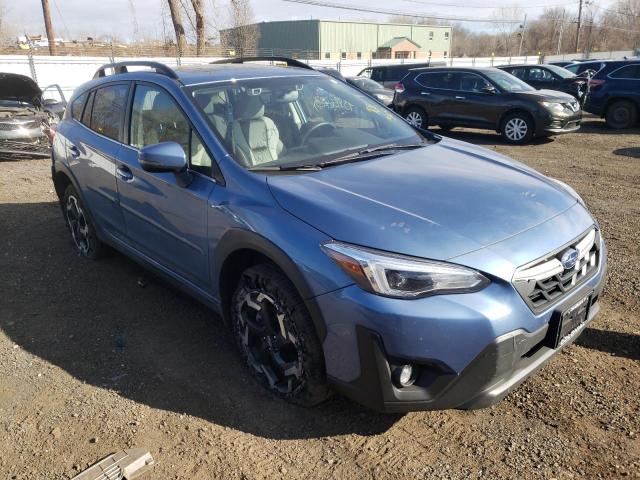 JF2GTHNCXNH270273 - 2022 SUBARU CROSSTREK LIMITED BLUE photo 4