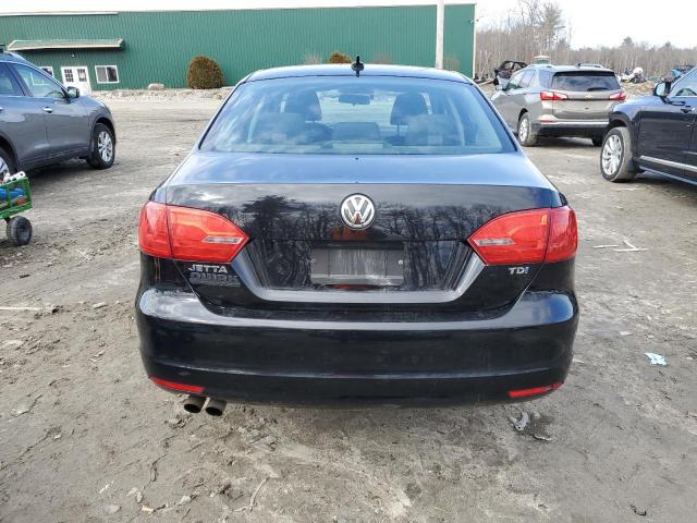 3VWLL7AJ5DM351152 - 2013 VOLKSWAGEN JETTA TDI BLACK photo 6