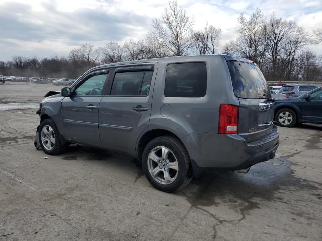 5FNYF4H50DB057668 - 2013 HONDA PILOT EXL GRAY photo 2