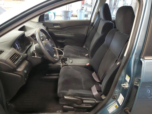 2HKRM4H3XEH633133 - 2014 HONDA CR-V LX BLUE photo 7