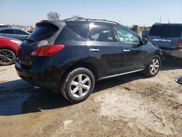 JN8AZ18U69W013471 - 2009 NISSAN MURANO S BLACK photo 3