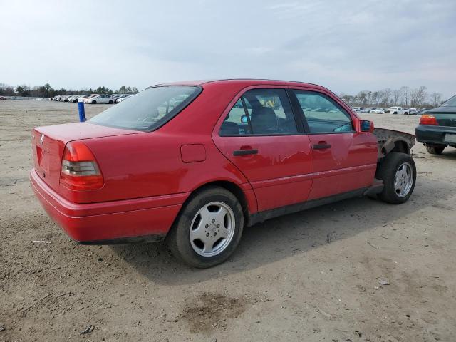 WDBHA28E8TF461507 - 1996 MERCEDES-BENZ C 280 RED photo 3