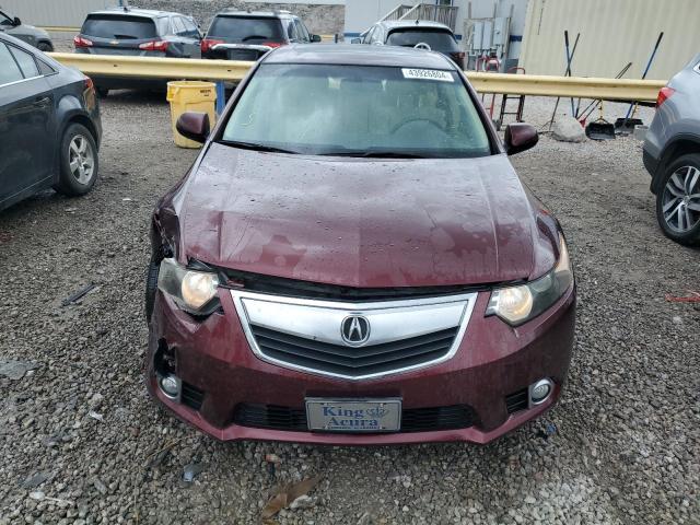 JH4CU2F46CC014722 - 2012 ACURA TSX MAROON photo 5