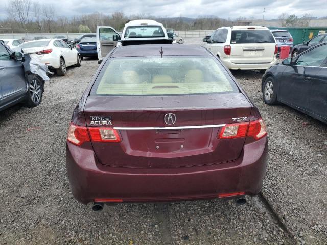 JH4CU2F46CC014722 - 2012 ACURA TSX MAROON photo 6