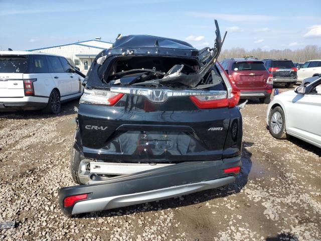 5J6RW2H53HL050431 - 2017 HONDA CR-V EX BLACK photo 6