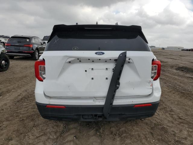 1FM5K8AB2PGB55886 - 2023 FORD EXPLORER POLICE INTERCEPTOR 白色 照片 6