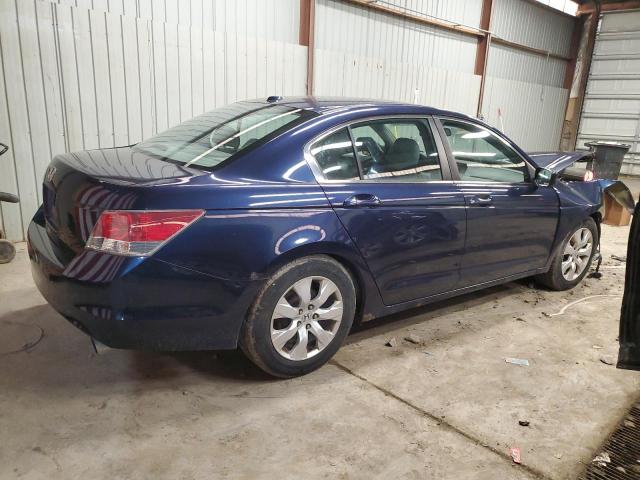 1HGCP26839A103892 - 2009 HONDA ACCORD EXL BLUE photo 3