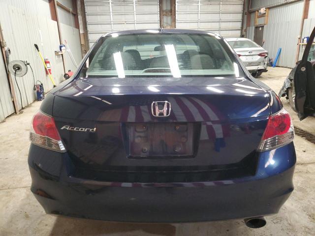 1HGCP26839A103892 - 2009 HONDA ACCORD EXL BLUE photo 6