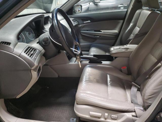 1HGCP26839A103892 - 2009 HONDA ACCORD EXL BLUE photo 7