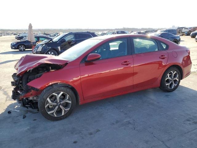 3KPF24AD6ME329375 - 2021 KIA FORTE FE RED photo 1