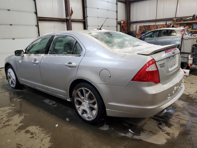 3FAHP0CG9CR153302 - 2012 FORD FUSION SEL SILVER photo 2