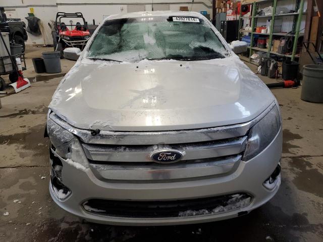 3FAHP0CG9CR153302 - 2012 FORD FUSION SEL SILVER photo 5