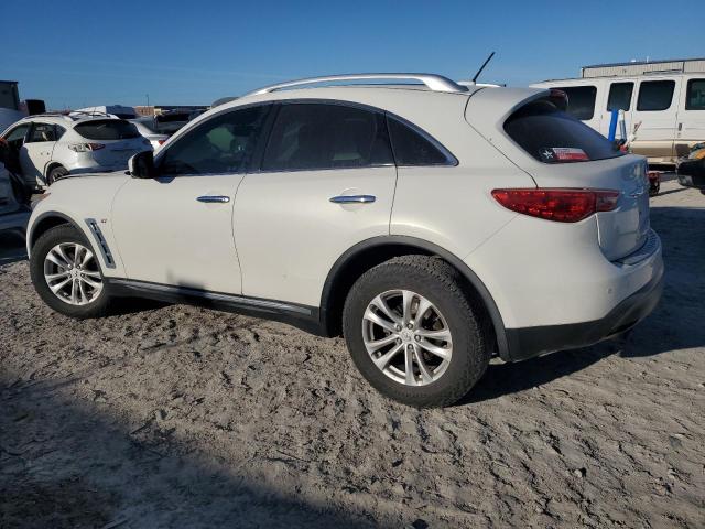 JN8CS1MU0FM380764 - 2015 INFINITI QX70 WHITE photo 2