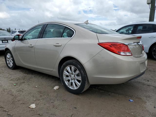 2G4GR5ER5C9135988 - 2012 BUICK REGAL TAN photo 2