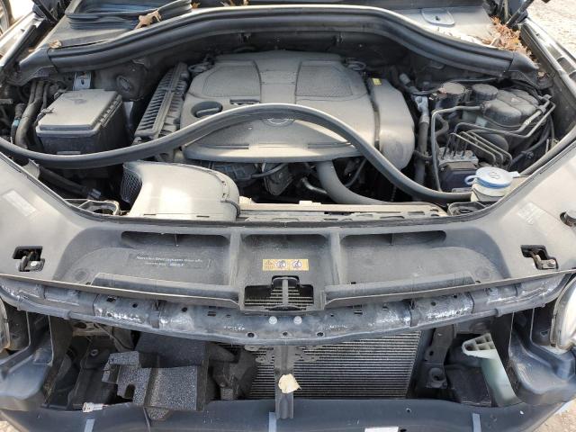 4JGDA5HB6FA617466 - 2015 MERCEDES-BENZ ML 350 4MATIC BLACK photo 12