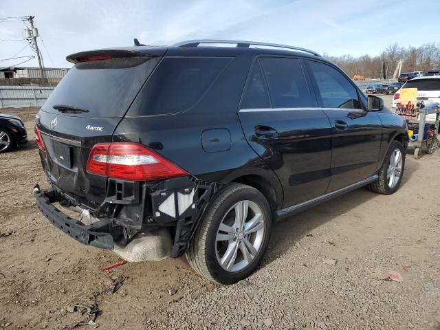4JGDA5HB6FA617466 - 2015 MERCEDES-BENZ ML 350 4MATIC BLACK photo 3
