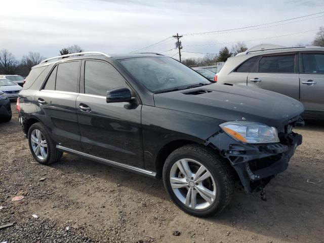 4JGDA5HB6FA617466 - 2015 MERCEDES-BENZ ML 350 4MATIC BLACK photo 4