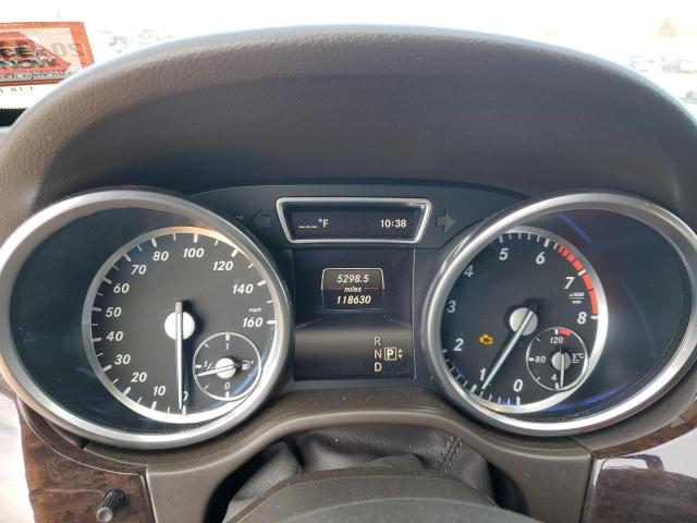 4JGDA5HB6FA617466 - 2015 MERCEDES-BENZ ML 350 4MATIC BLACK photo 9