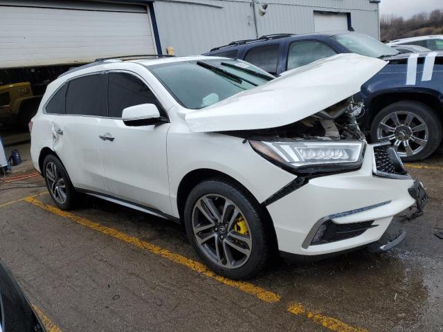 5FRYD4H85HB028445 - 2017 ACURA MDX ADVANCE WHITE photo 4