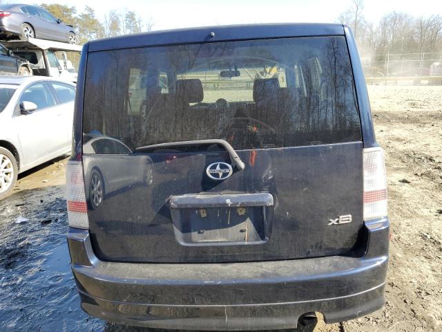 JTLKT324X54007480 - 2005 TOYOTA SCION XB BLUE photo 6