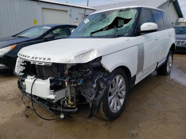 SALGS2VF2EA127232 - 2014 LAND ROVER RANGE ROVE HSE WHITE photo 1