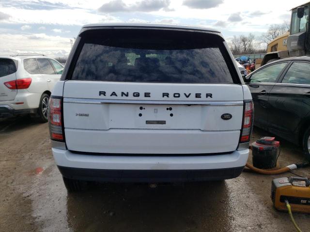 SALGS2VF2EA127232 - 2014 LAND ROVER RANGE ROVE HSE WHITE photo 6