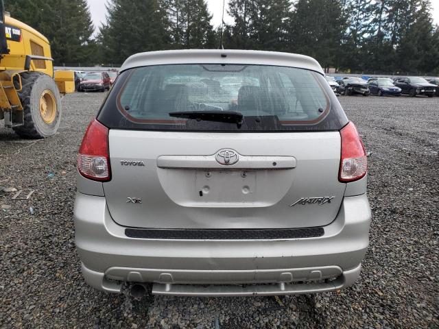 2T1KR32E43C018066 - 2003 TOYOTA COROLLA MA XR SILVER photo 6