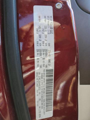 2C4RC1BGXHR638532 - 2017 CHRYSLER PACIFICA TOURING L ბურგუნდია ფოტო 12