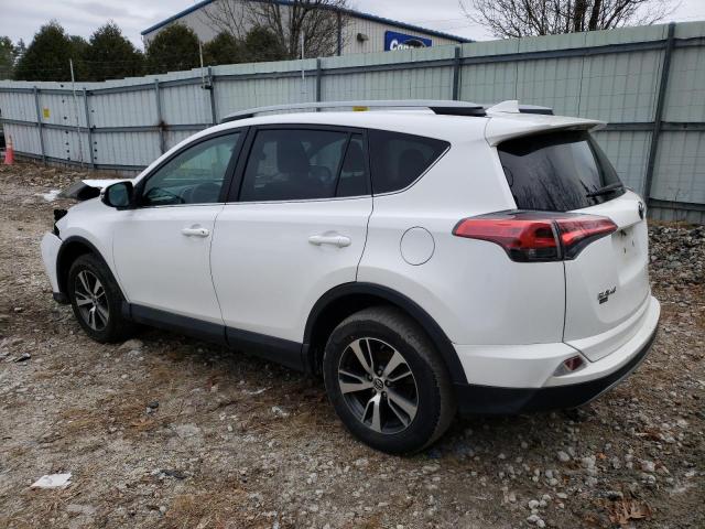 2T3RFREVXJW770301 - 2018 TOYOTA RAV4 ADVENTURE WHITE photo 2