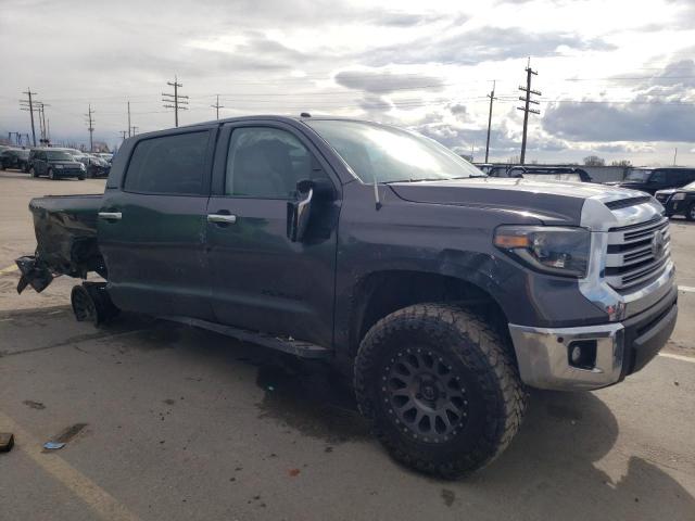 5TFHY5F16KX830470 - 2019 TOYOTA TUNDRA CREWMAX LIMITED GRAY photo 4