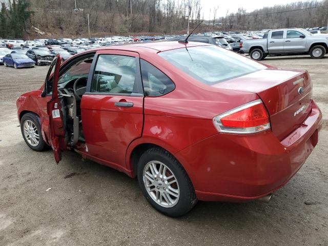 1FAHP35N19W233390 - 2009 FORD FOCUS SE RED photo 2