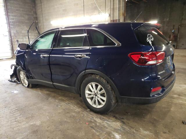 5XYPGDA39LG694874 - 2020 KIA SORENTO L BLUE photo 2