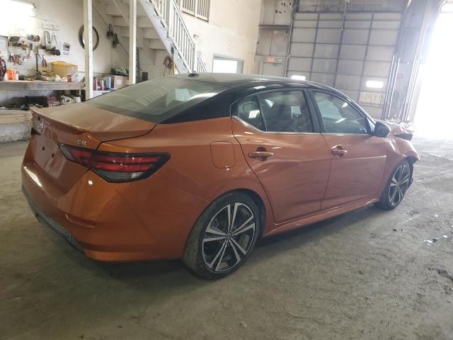 3N1AB8DVXNY231295 - 2022 NISSAN SENTRA SR ORANGE photo 3