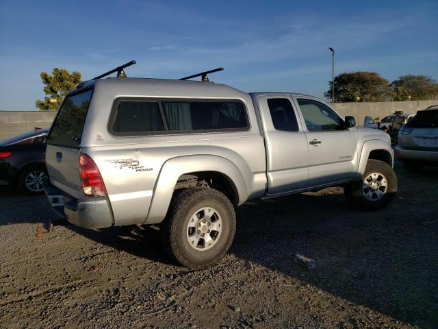 5TEUU42N47Z409280 - 2007 TOYOTA TACOMA ACCESS CAB ვერცხლისფერი ფოტო 3