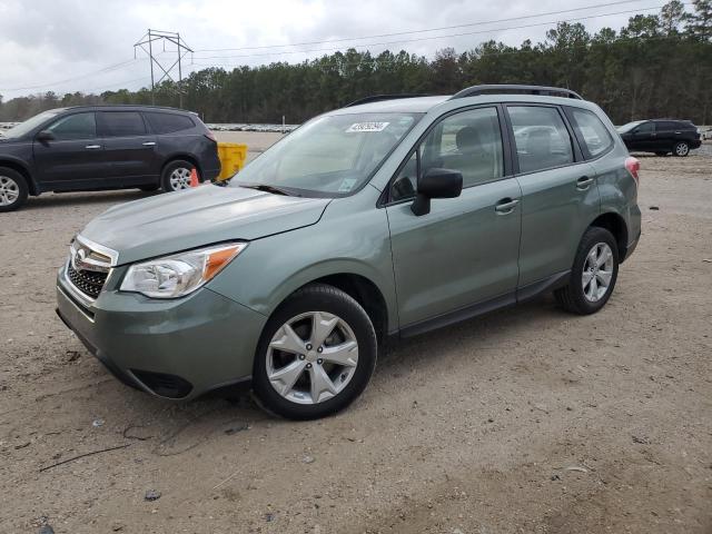 JF2SJABC2FH826797 - 2015 SUBARU FORESTER 2.5I GREEN photo 1