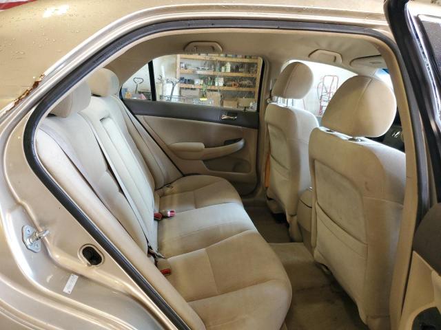 1HGCM66345A070982 - 2005 HONDA ACCORD LX BEIGE photo 10