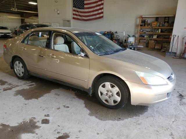 1HGCM66345A070982 - 2005 HONDA ACCORD LX BEIGE photo 4