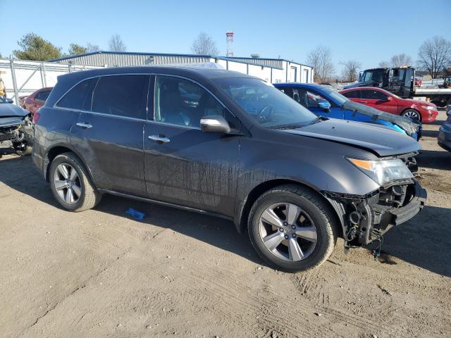 2HNYD2H30CH503877 - 2012 ACURA MDX TECHNOLOGY GRAY photo 4