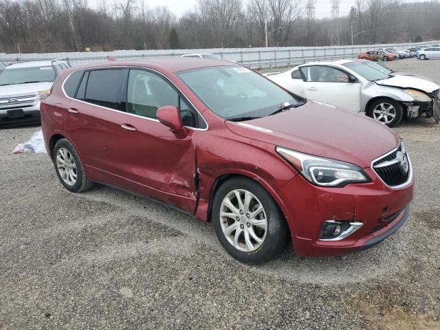 LRBFXBSA4KD003985 - 2019 BUICK ENVISION PREFERRED RED photo 4